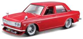 Datsun - 510 1971 red - 1:24 - Maisto - 39308 - mai39308 | Tom's Modelauto's Datsun - 510 1971 red - 1:24 - Maisto - 39308 - mai39308 | Tom's Modelauto's