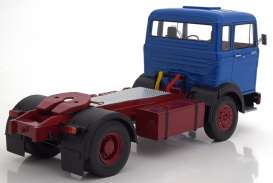 Mercedes Benz  - LPS 1632 1969 blue/red - 1:18 - Road Kings - 180022 - rk180022 | Toms Modelautos