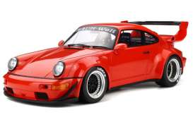 Porsche  - 11 964 RWB Coupe 1990 red - 1:12 - Kyosho - KJ024 - kyoKJ024 | Toms Modelautos