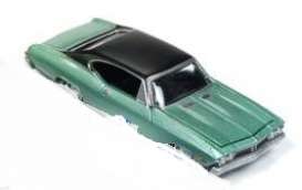 Chevrolet  - Chevelle SS 1968 green/black - 1:64 - Johnny Lightning - CG013A - JLCG013A | Toms Modelautos