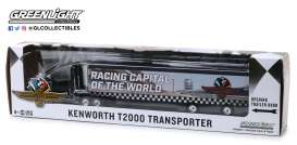 Kenworth  - T2000 2019 black/white - 1:64 - GreenLight - 30037 - gl30037 | Toms Modelautos
