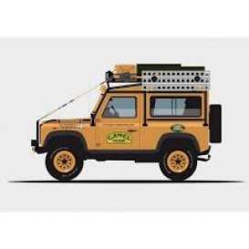 Land Rover  - Defender yellow - 1:18 - Almost Real - ALM810211 - ALM810211 | Toms Modelautos