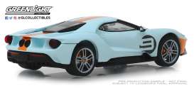 Ford  - GT 2019 orange/light blue - 1:43 - GreenLight - 86159 - gl86159 | Toms Modelautos