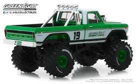 Ford  - F-250 1974 white/green - 1:43 - GreenLight - 86161 - gl86161 | Toms Modelautos