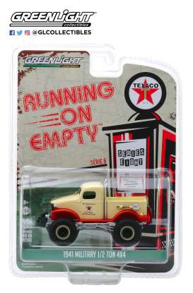 Militaire - 4x4 1941 beige/red - 1:64 - GreenLight - 41080B - gl41080B | Tom's Modelauto's Militaire - 4x4 1941 beige/red - 1:64 - GreenLight - 41080B - gl41080B | Tom's Modelauto's