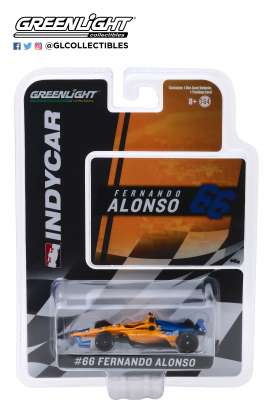 McLaren  - 2019 orange/blue - 1:64 - GreenLight - 10845 - gl10845 | Toms Modelautos