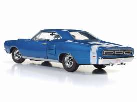 Dodge  - Coronet R/T 1969 blue - 1:18 - Auto World - amm1116 - AMM1116 | Toms Modelautos