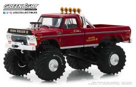 Ford  - F-250 1979 red - 1:43 - GreenLight - 86162 - gl86162 | Toms Modelautos