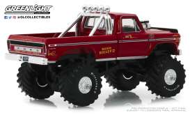Ford  - F-250 1979 red - 1:43 - GreenLight - 86162 - gl86162 | Toms Modelautos