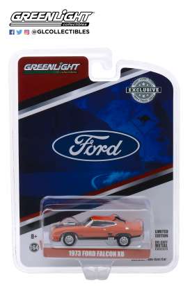 Ford  - Falcon XB Custom 1973 orange/black - 1:64 - GreenLight - 30041 - gl30041 | Toms Modelautos
