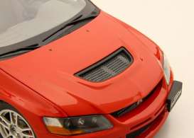 Mitsubishi  - Lancer 2019 red - 1:18 - Kyosho - AC11113 - kyoAC11113 | Toms Modelautos