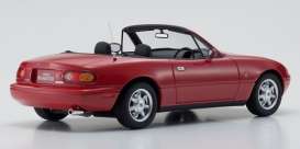 Mazda  - Eunos Roadster red - 1:18 - Kyosho - KSR18031rb - kyoKSR18031rb | Toms Modelautos