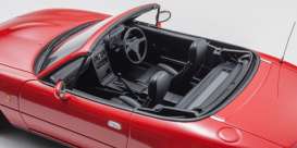 Mazda  - Eunos Roadster red - 1:18 - Kyosho - KSR18031rb - kyoKSR18031rb | Toms Modelautos