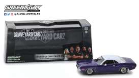Dodge - Challenger 1970 purple/white - 1:43 - GreenLight - 86553 - gl86553 | Tom's Modelauto's Dodge - Challenger 1970 purple/white - 1:43 - GreenLight - 86553 - gl86553 | Tom's Modelauto's