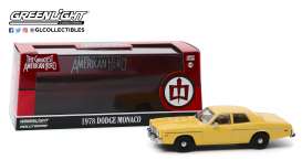 Dodge  - Monaco 1978 yellow - 1:43 - GreenLight - 86555 - gl86555 | Toms Modelautos
