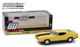 Ford  - Mustang Mach I *Eleanor* 1971 yellow - 1:18 - GreenLight - 12910 - gl12910 | Toms Modelautos