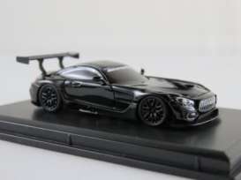 Mercedes Benz  - AMG GT3 2017 zwart - 1:87 - FrontiArt - HO-20 - FHO-20 | Toms Modelautos