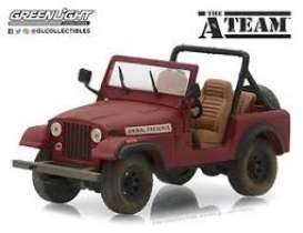 Jeep - CJ-7 red - 1:64 - GreenLight - 44840C - gl44840C | Tom's Modelauto's Jeep - CJ-7 red - 1:64 - GreenLight - 44840C - gl44840C | Tom's Modelauto's