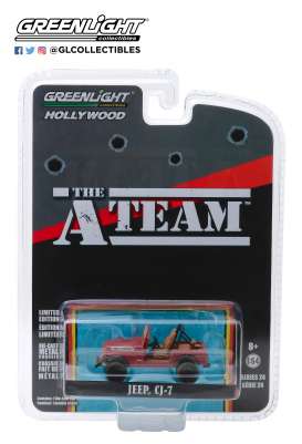 Jeep - CJ-7 red - 1:64 - GreenLight - 44840C - gl44840C | Tom's Modelauto's Jeep - CJ-7 red - 1:64 - GreenLight - 44840C - gl44840C | Tom's Modelauto's