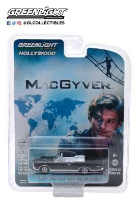 Pontiac - GTO Convertible 1967 black - 1:64 - GreenLight - 44840F - gl44840F | Tom's Modelauto's Pontiac - GTO Convertible 1967 black - 1:64 - GreenLight - 44840F - gl44840F | Tom's Modelauto's