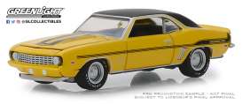 Chevrolet - Yenko Camaro 1969 yellow - 1:64 - GreenLight - 37170C - gl37170C | Tom's Modelauto's Chevrolet - Yenko Camaro 1969 yellow - 1:64 - GreenLight - 37170C - gl37170C | Tom's Modelauto's