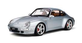 Porsche  - 911 Carrera 4S silver - 1:12 - GT Spirit - GT190 - GT190 | Toms Modelautos