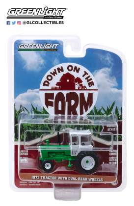 Oliver  - 2270 1972 white/green - 1:64 - GreenLight - 48030B - gl48030B | Toms Modelautos