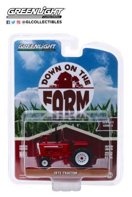 non  - Cockshutt G-1355 1973 red - 1:64 - GreenLight - 48030C - gl48030C | Toms Modelautos