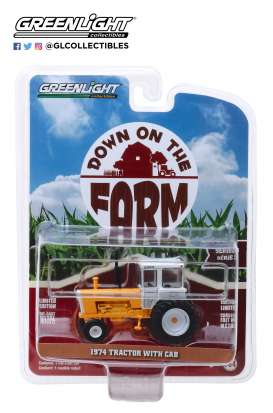 non - Minneapolis-Moline G-1355 1974 yellow/white - 1:64 - GreenLight - 48030D - gl48030D | Tom's Modelauto's non - Minneapolis-Moline G-1355 1974 yellow/white - 1:64 - GreenLight - 48030D - gl48030D | Tom's Modelauto's