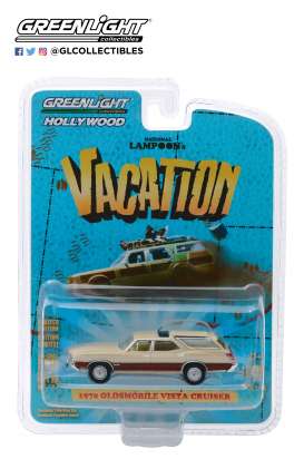 Oldsmobile  - Vista Cruiser 1970 beige/brown - 1:64 - GreenLight - 44840E - gl44840E | Toms Modelautos