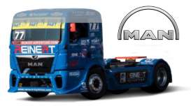 MAN  - ETR Race blue - 1:43 - Bburago - 31070D - bura31070D | Toms Modelautos