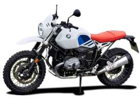 BMW  - R Nine white/blue/red - 1:18 - Bburago - 51069 - bura51069 | Toms Modelautos