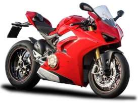 Ducati  - Panigale V4 red - 1:18 - Bburago - 51080 - bura51080 | Toms Modelautos