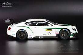 Bentley  - GT3 white - 1:43 - Almost Real - ALM430308 - ALM430308 | Toms Modelautos