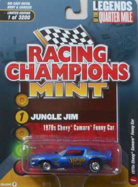 Chevrolet  - Camaro Funny Car *Jungle Jim* 1970 blue - 1:64 - Racing Champions - RC008 - RC008-1 | Toms Modelautos