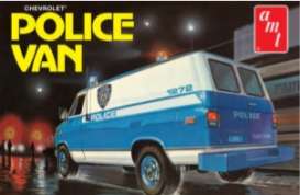 Chevrolet - Police Van - 1:25 - AMT - s1123 - amts1123 | Tom's Modelauto's Chevrolet - Police Van - 1:25 - AMT - s1123 - amts1123 | Tom's Modelauto's