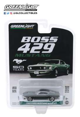 Ford - Mustang Boss 1969 - 1:64 - GreenLight - 27980B - gl27980B | Tom's Modelauto's Ford - Mustang Boss 1969 - 1:64 - GreenLight - 27980B - gl27980B | Tom's Modelauto's