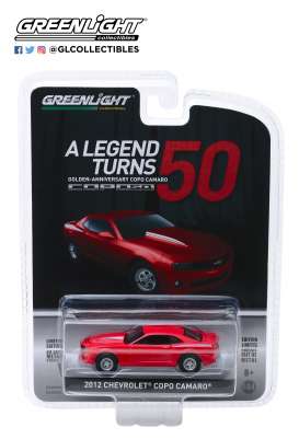 Chevrolet  - COPO Camaro 2012 red - 1:64 - GreenLight - 27980D - gl27980D | Toms Modelautos