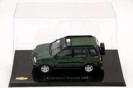 Chevrolet  - Tracker 2001 green - 1:43 - Magazine Models - CheTracker - magCheTracker | Toms Modelautos