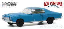 Chevrolet  - Monte Carlo 1972 blue - 1:43 - GreenLight - 86564 - gl86564 | Toms Modelautos