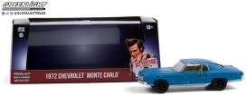Chevrolet  - Monte Carlo 1972 blue - 1:43 - GreenLight - 86564 - gl86564 | Toms Modelautos