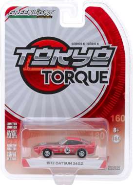 Datsun  - 240Z 1972 red - 1:64 - GreenLight - 47040C - gl47040C | Toms Modelautos