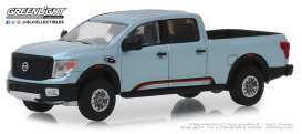 Nissan  - Titan XD Pro-4x 2018 grey - 1:64 - GreenLight - 47040F - gl47040F | Toms Modelautos