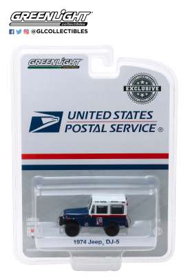 Jeep - DJ-5 1974 blue/white - 1:64 - GreenLight - 30070 - gl30070 | Tom's Modelauto's Jeep - DJ-5 1974 blue/white - 1:64 - GreenLight - 30070 - gl30070 | Tom's Modelauto's