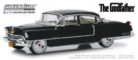 Cadillac  - Fleetwood 1955 black - 1:24 - GreenLight - 84091 - gl84091 | Toms Modelautos