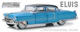 Cadillac  - Fleetwood 1955 blue - 1:24 - GreenLight - 84093 - gl84093 | Toms Modelautos