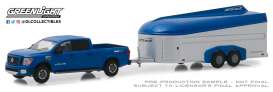 Nissan - Titan XD Pro-4x 2018 blue/grey - 1:64 - GreenLight - 32170D - gl32170D | Tom's Modelauto's Nissan - Titan XD Pro-4x 2018 blue/grey - 1:64 - GreenLight - 32170D - gl32170D | Tom's Modelauto's