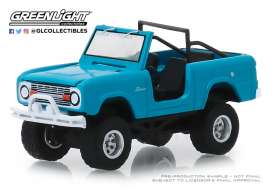 Ford - Bronco 1967 teal - 1:64 - GreenLight - 35130A - gl35130A | Tom's Modelauto's Ford - Bronco 1967 teal - 1:64 - GreenLight - 35130A - gl35130A | Tom's Modelauto's