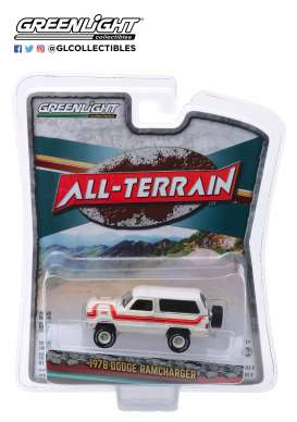 Dodge - Ramcharger 1978 white/orange - 1:64 - GreenLight - 35130C - gl35130C | Tom's Modelauto's Dodge - Ramcharger 1978 white/orange - 1:64 - GreenLight - 35130C - gl35130C | Tom's Modelauto's