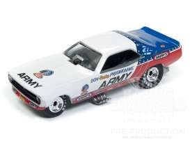 Plymouth - Cuda 1973 white/red/blue - 1:64 - Racing Champions - RC008 - RC008-3 | Tom's Modelauto's Plymouth - Cuda 1973 white/red/blue - 1:64 - Racing Champions - RC008 - RC008-3 | Tom's Modelauto's
